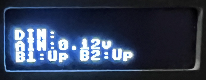 EuroPi-Go running on the OLED display